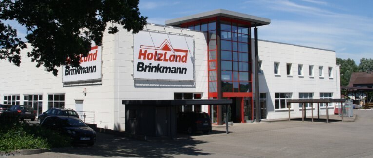 Darstellung des Firmengebäudes von HolzLand Brinkmann